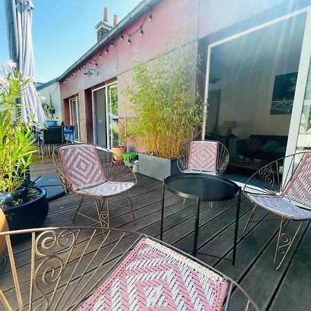 Garden - Terrasse Centre Apartmán Lille